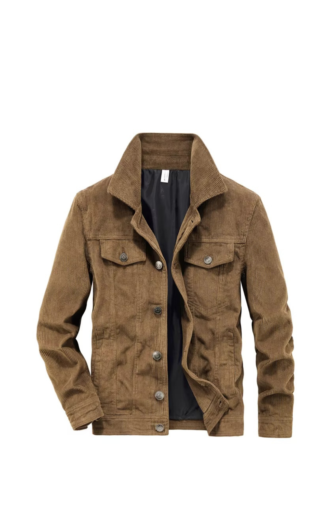 Men’s corduroy jacket in gray / black / khaki / coffee