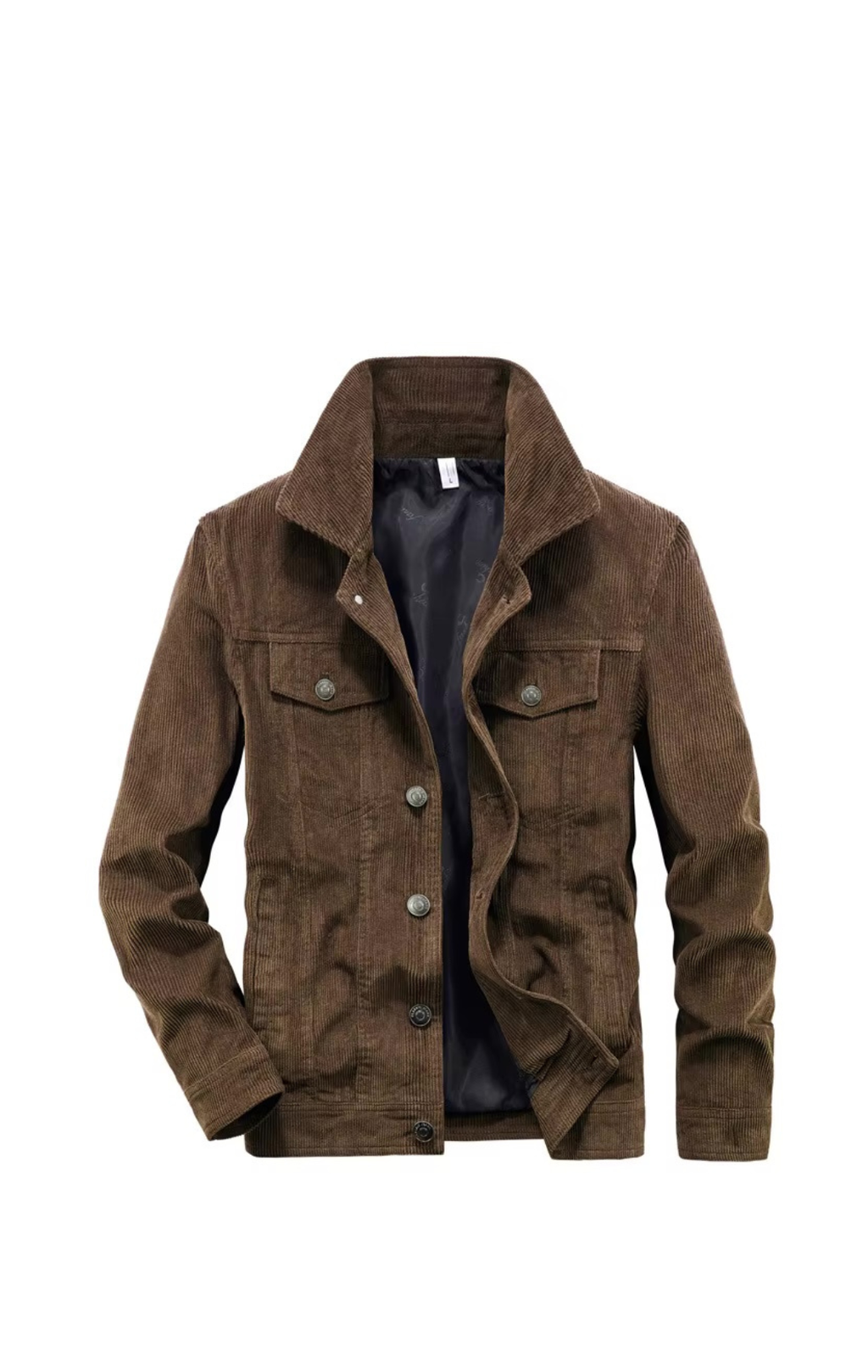 Men’s corduroy jacket in gray / black / khaki / coffee