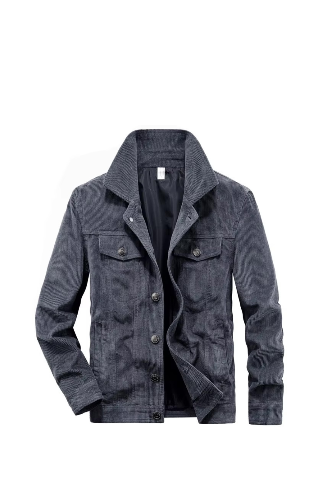 Men’s corduroy jacket in gray / black / khaki / coffee