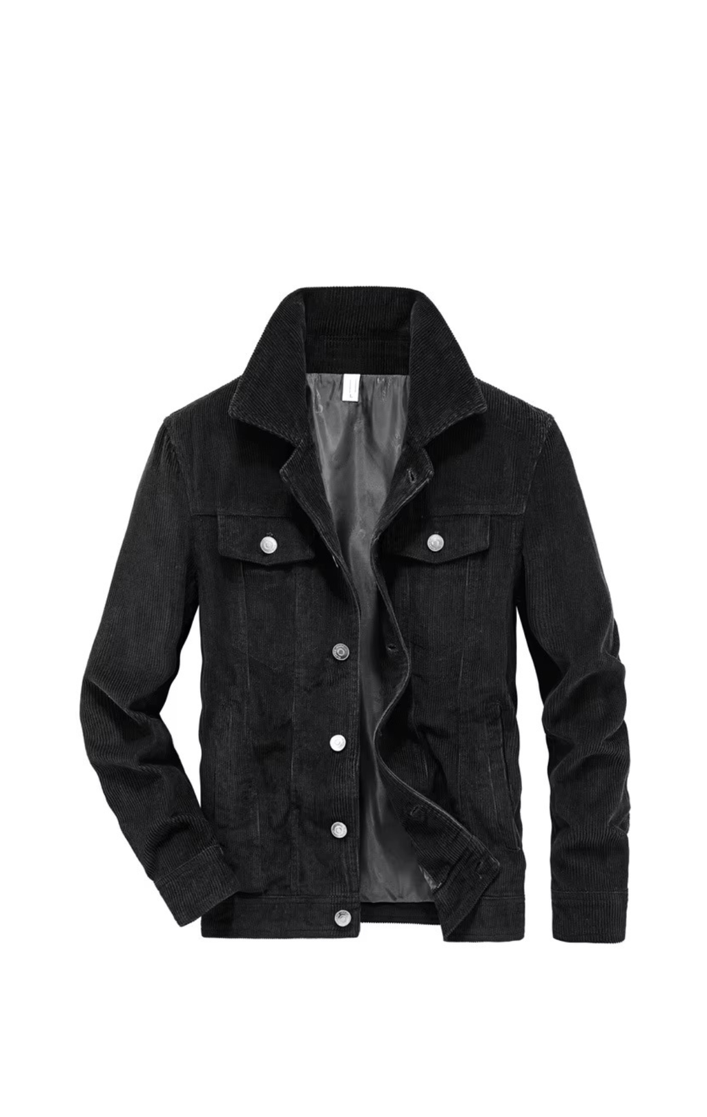Men’s corduroy jacket in gray / black / khaki / coffee