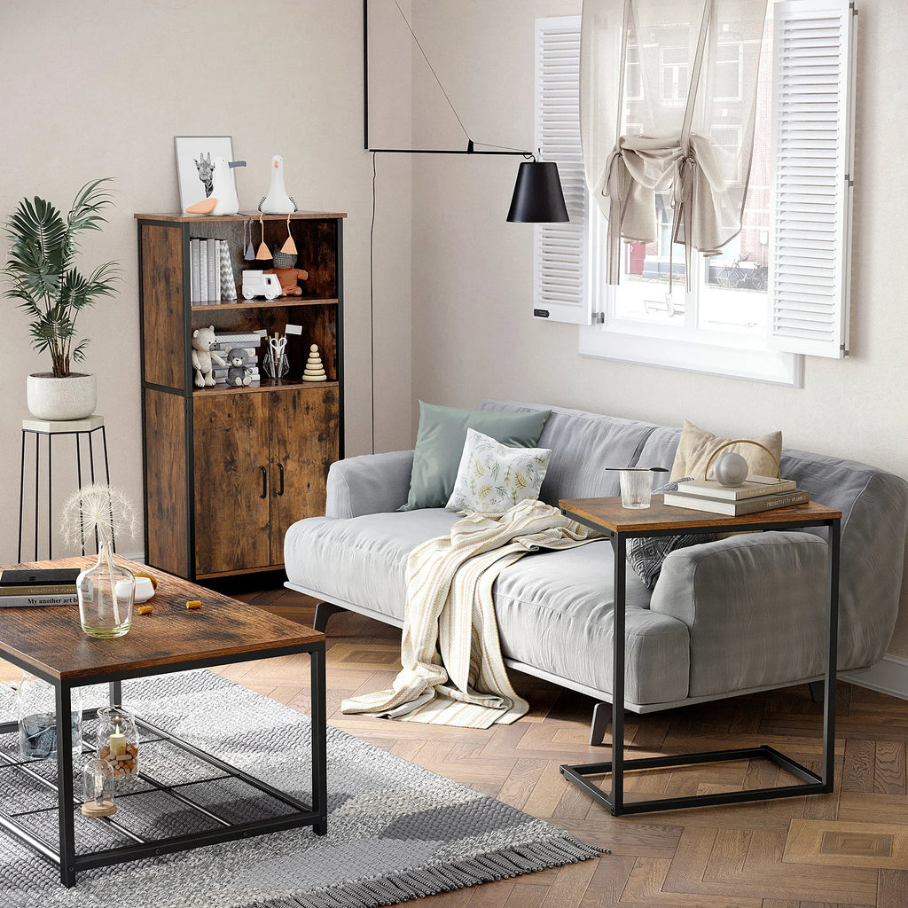 VASAGLE side table couch, Small sofa table, coffee table, Bedroom, living room