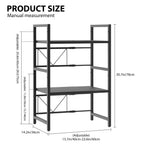 Kitchen Storage Rack Metal Condiment Organizer Shelf Expandable Microwave Shelf Height Adjustable