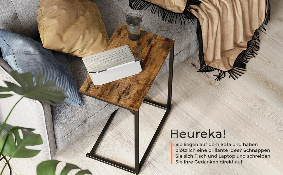 VASAGLE side table couch, Small sofa table, coffee table, Bedroom, living room